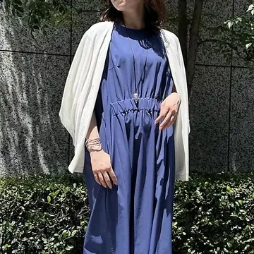 50代の猛暑にはシルクが最適！風通し抜群のE by eclat「【前後2WAY】シルク混ニットカーディガン」