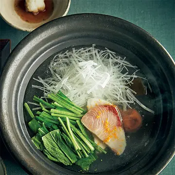 海鮮の濃厚な旨味を鍋で堪能！濱守球維さんの「ブリしゃぶ」＆「ハマグリ湯豆腐」