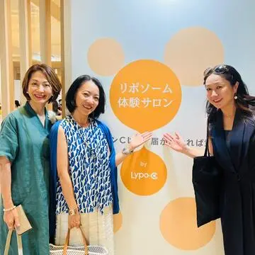 Lypo-C×éclat 亜希さんトークショー&amp;体験会