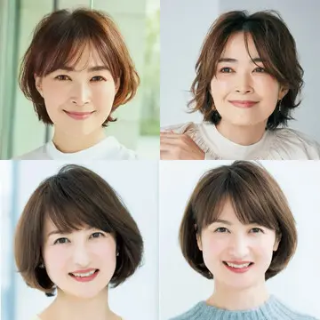 「おしゃれな人！」と思われる50代に似合うショートヘアのヘアレンジ