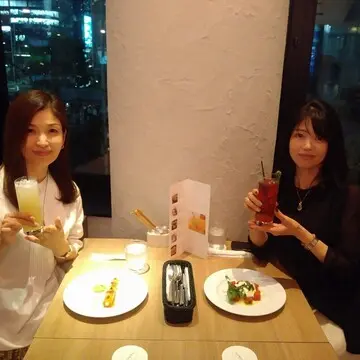 Jマダム同期と初デート♡「サラベス東京」でライトディナー