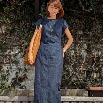 堅すぎずラフすぎない「デニムワンピ」でご近所ランチ【チームJマダムブログ人気記事週間ランキングTOP10】_1_4-2