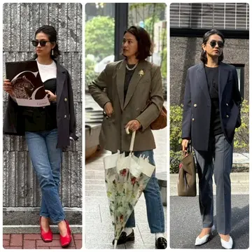 秋のジャケットスタイル