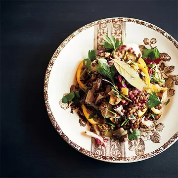 【冬のおもてなしレシピ】プチプチ食感が楽しい！小堀紀代美さんの「レンズ豆とねぎのマリネ」