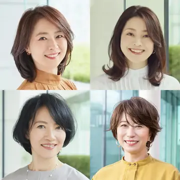 【40代・50代に人気の髪型カタログ】おばさんぽくなりたくない!若見えがかなうショート・ボブ・ミディアム・ロング別ヘアスタイル