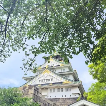 初めての大阪城🎵
