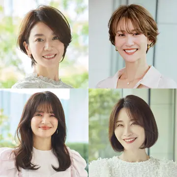 【40代・50代に人気の髪型カタログ】2026年はどんな髪型にする？おばさんぽくならないショート・ボブ・ミディアム・ロング別ヘアスタイル