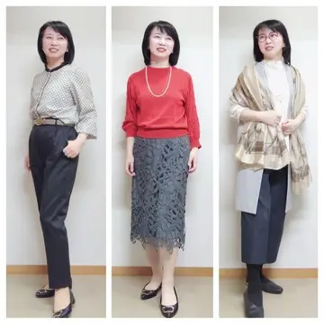 10月下旬 アラフィフ秘書お仕事毎日服