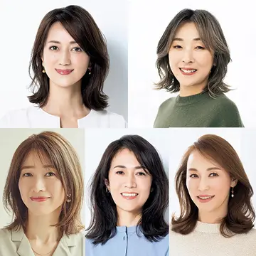 春は“髪色”を変えて印象チェンジ！ヘアカラー別「50代におすすめミディアムヘア」5選