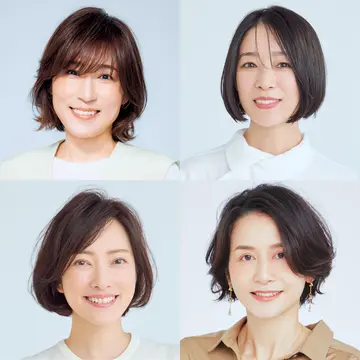 【50代に人気のボブヘアスタイル60選】老けて見えない！ふんわりボリュームで若々しくて明るい印象に