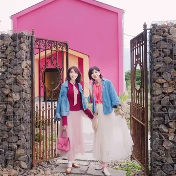 【H&M】ボルドーが映える秋コーデ。姉妹で味わう実りのイチジク♡