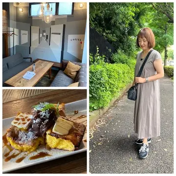 参宮橋カフェで特製BDケーキと甘味フレンチトースト
