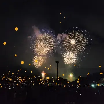 盛岡最大級の花火大会へ・・・✨