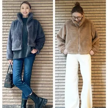 GUあったかブルゾン✨デイリーコーデに大活躍‼️