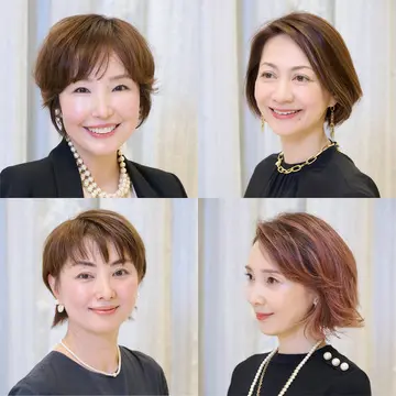 50代がドレスアップするときのヘアスタイル、どうする？ショートとボブでつくる華やぎヘアスタイル7選【ソワレ・ドゥ・エクラ　来場者ヘアスナップ】