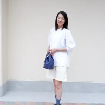 【ユニクロ】ショートパンツコーデ