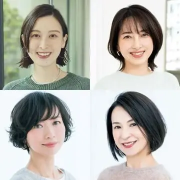 上品で女性らしい雰囲気！50代に似合う「若見えボブヘア」13選