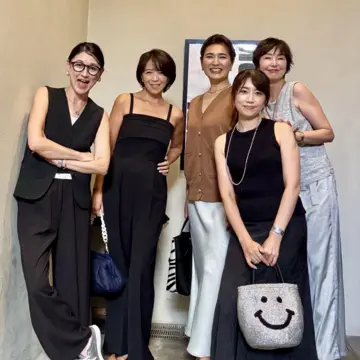表参道で過ごすブラックコーデ、ご縁を感じた夏のランチ会