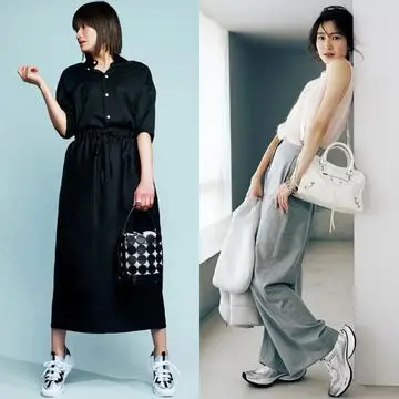 パンプスよりスニーカーが今っぽくて断然おしゃれ！50代の「おでかけスニーカー」スタイル11選