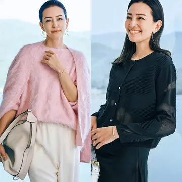 【50代がときめく「ニュアンスニット」11選】リッチなニットで表現する大人のまろやかさ