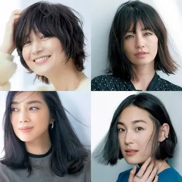 【50代の髪型・憧れヘアスタイル】富岡佳子＆エクラモデルズの最新ヘアスタイル！こなれ感を真似したい