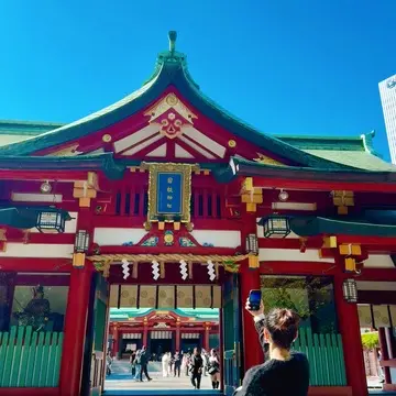 赤坂のパワースポット日枝神社とベトナムランチ