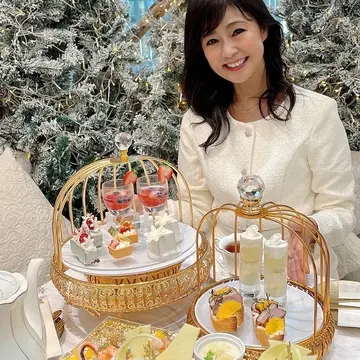 ホワイトクリスマス☆海外に来たみたいな豪華なアフタヌーンティー！