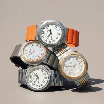 【「エルメス カット」私のスタイルをつくる時計】ケースとストラップの自由なかけ合わせが斬新