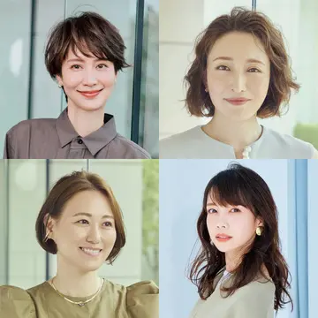 前髪ありとなし、どっちにする？40代・50代に似合うヘアスタイル【ショート・ボブ・ミディアム・ロング別】