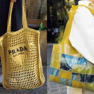 【パリ&amp;ミラノのおしゃれマダムSNAP】バッグは夏素材でおしゃれな抜け感を！