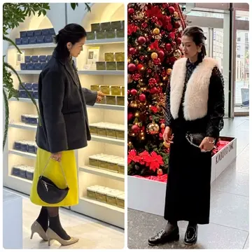 大人スカートコーデ　2style