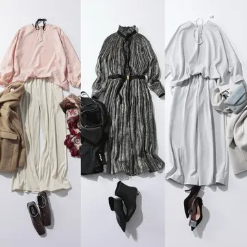 【50代 ファッション】 年末年始のイベントに活躍！「集う日」の最旬リッチな冬スタイル7選