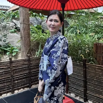 50代の浴衣スタイル〜夏の雅叙園と日本橋三越での浴衣の着付け