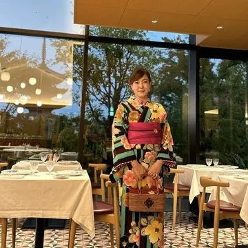 京都の人気レストラン【ブノワ京都】で着物でアフタヌーンティー♡