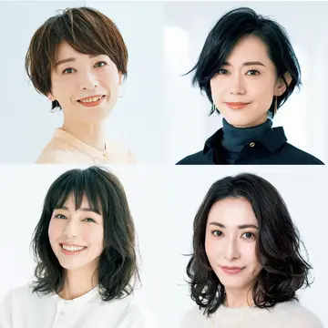 40代＆50代に人気のヘアスタイル・髪型カタログ。おばさんぽくならずに若々しさを手にいれる！【ショート・ボブ・ミディアム・ロング別】