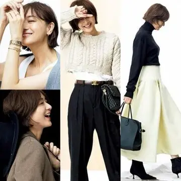 50代の理想の姿「富岡佳子さんの私服スタイル」エッセンシャルアイテム10