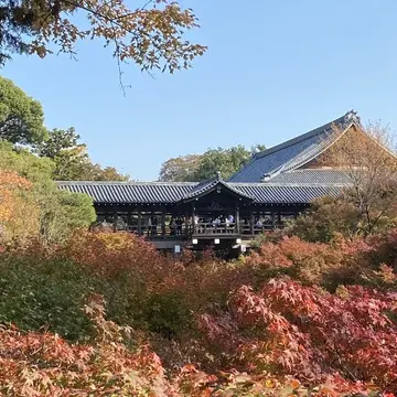 紅葉の名所、京都・東福寺の通天橋から想う映画のシーン