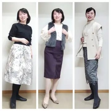 12月初旬　アラフィフ秘書お仕事毎日服