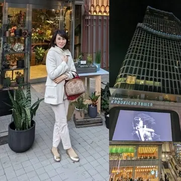 冬のホワイトコーデで東急歌舞伎町タワー《THEATER MILANO-Za》のスペシャルライブと非日常の世界へ！