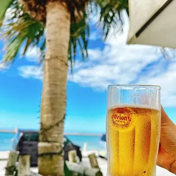 沖縄 ウミカジテラスのオリオンビール