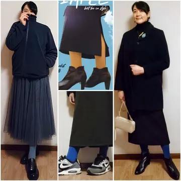 冬の足もとをカラータイツで楽しむ♪