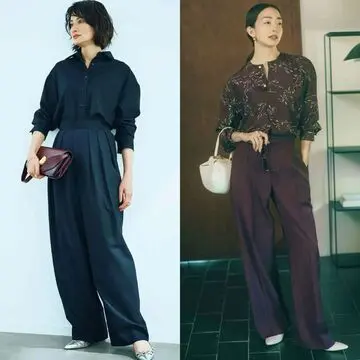 50代の体型をきれいに見せる「スタイル映え」パンツコーデ10選
