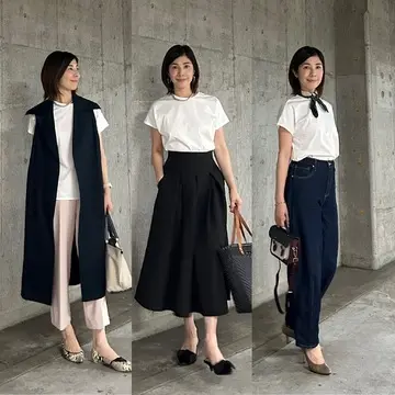 E by eclat フレンチスリーブTシャツが大活躍