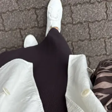 ５０代COCAワンピース＊ブラウンカラーで秋を少し取り入れる