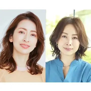 人気上昇中！女性らしい華やかな「大人のミディアムヘア」43選