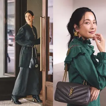 多様なシーンで映えるジャケットコートからエメラルドグリーンのフリルブラウスまで【50代の1週間コーデ】