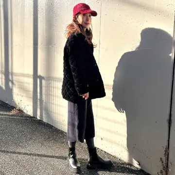 雪の降る帰省に重宝したGUの黒ブーツ