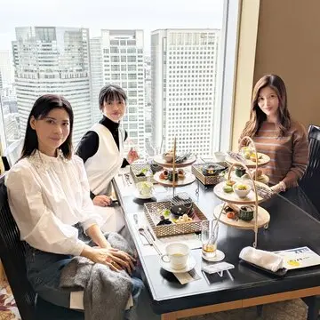 秋旅初日☆和のアフタヌーンティー 『月見に香る秋びより』味街道五十三次