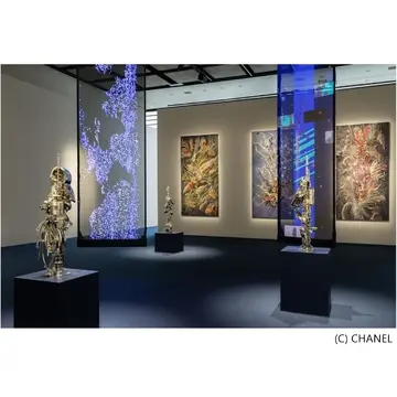 シャネル・ネクサス・ホール「Synthetic Natures」で出会うAIが描く自然