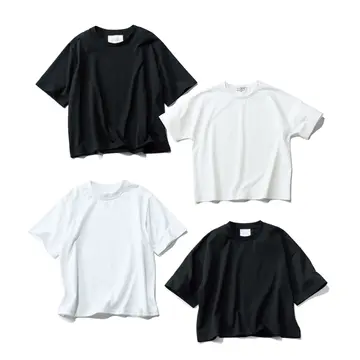 【50代、Tシャツの最適解】ちょうどいい”ゆったりT”は骨格タイプ別に選ぶのが正解